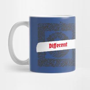 Different - artsy design Mug